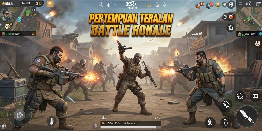 Screenshot gameplay 369ZK menampilkan momen pertempuran mendebarkan.