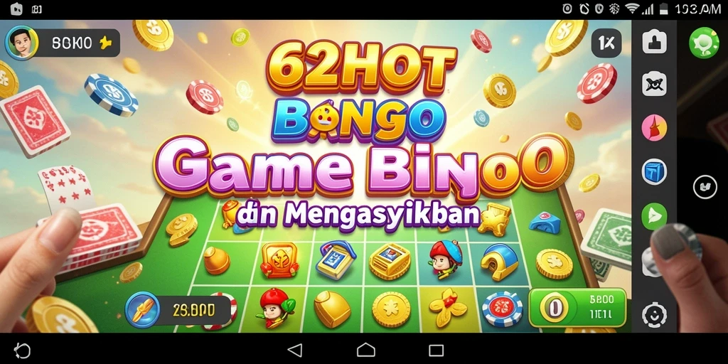 Tampilan screenshot <strong>62HOT</strong> menunjukkan gameplay Bingo yang mengasyikkan.