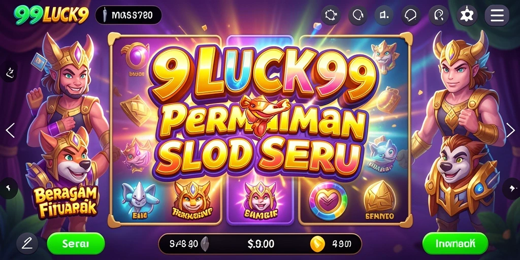 Tampilan gameplay 99LUCK99 yang penuh warna dan menarik.