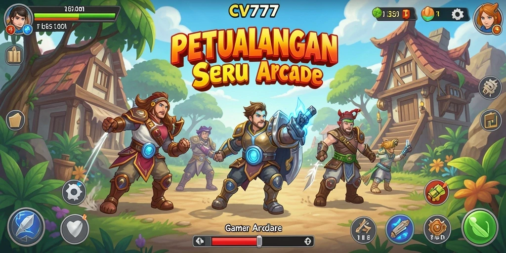 Tampilan screenshot gameplay menarik di CV777.