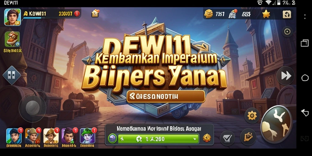 Gameplay DEWI11 yang menarik dengan elemen bisnis yang menantang.