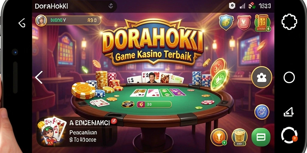 Tampilan gameplay menarik dari DORAHOKI dengan grafis berkualitas tinggi.