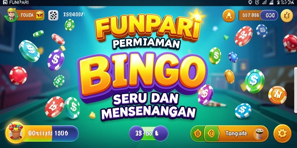 Tampilan gameplay Bingo yang seru dan interaktif.
