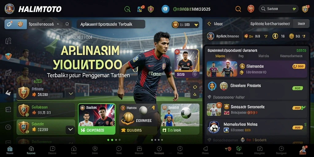 Tampilan menarik dari gameplay taruhan di HALIMTOTO.