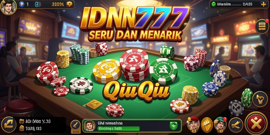 Gameplay QiuQiu yang menarik dan kompetitif dalam IDN777.