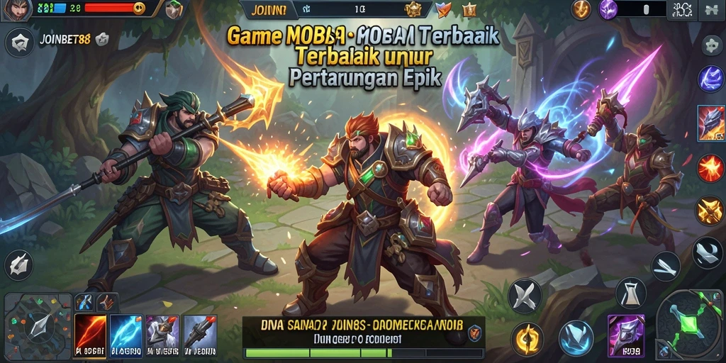 Tangkapan layar dari gameplay epik di JOINBET88.