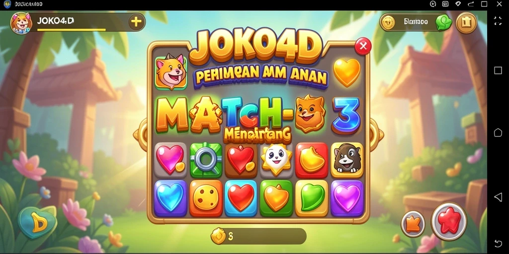 Screenshot dari gameplay JOKO4D yang menarik dan menantang.