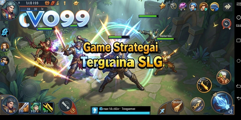 Tangkapan layar gameplay OVO99 yang menarik dan dinamis.
