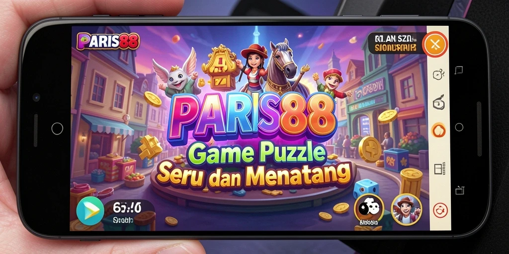 Tampilan gameplay seru dan menantang dari PARIS88 di layar.